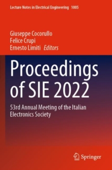 Proceedings of SIE 2022 : 53rd Annual Meeting of the Italian Electronics Society