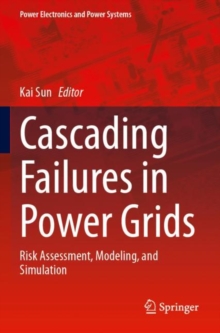 Cascading Failures in Power Grids : Risk Assessment, Modeling, and Simulation