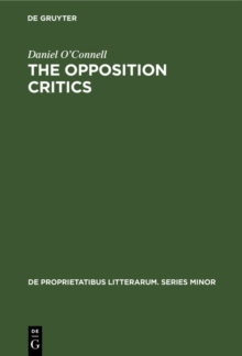 The opposition critics : The antisymbolist reaction in the modern period
