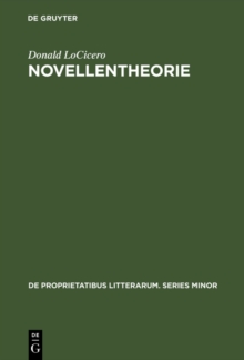 Novellentheorie : The practicality of the theoretical