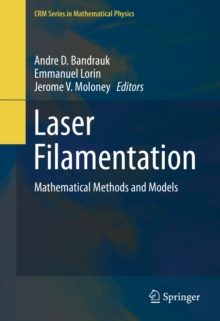 Laser Filamentation : Mathematical Methods and Models