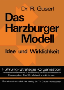 Das Harzburger Modell : Idee und Wirklichkeit