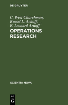 Operations Research : Eine Einfuhrung in die Unternehmensforschung