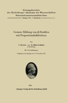 Genaue Zahlung von -Strahlen mit Proportionalzahlrohren