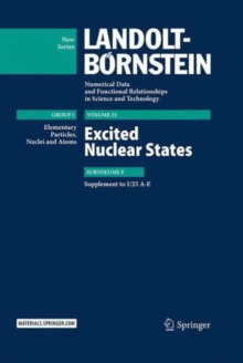 Excited Nuclear States : Supplement to I/25 A-E