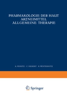 Pharmakologie der Haut Arzneimittel Allgemeine Therapie