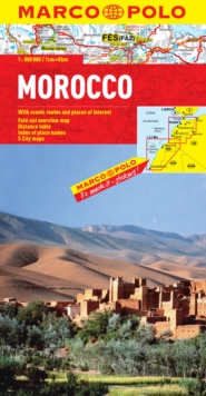 Morocco Marco Polo Map, Sheet map, folded Book Morocco Marco Polo Map, Sheet map, folded Book