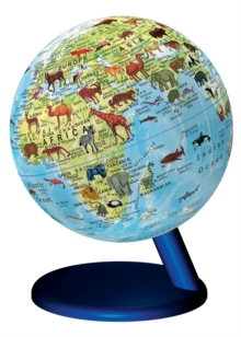 Animal Illuminated Globe 15cm : Animal Globe by Stellanova with USB port