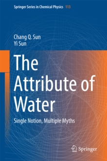 The Attribute of Water : Single Notion, Multiple Myths