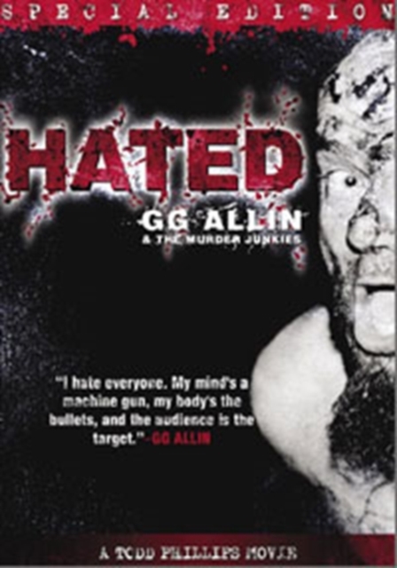 G.G. Allin - Hatred, DVD DVD