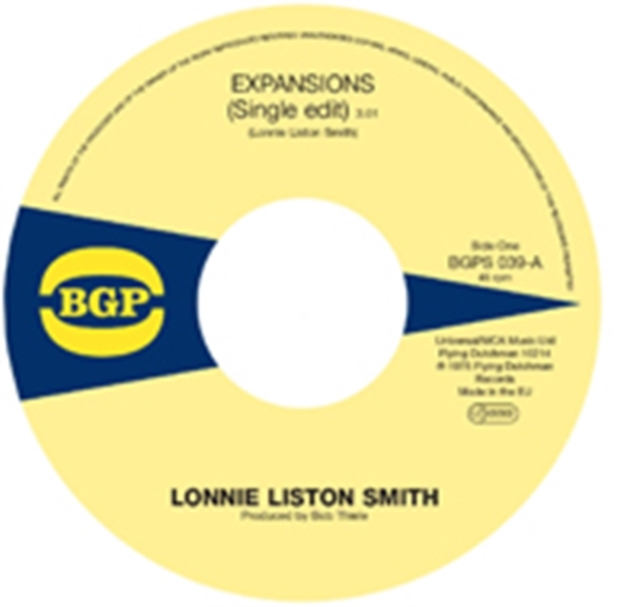Expansions (Single Edit)/A Chance for Peace, Vinyl / 7" Single Vinyl
