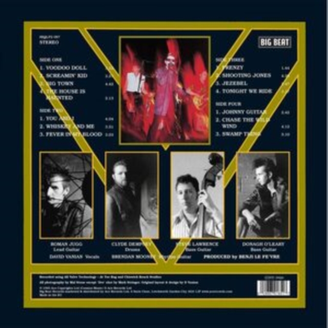 Big Beat Presents David Vanian and the Phantom Chords, Vinyl / 12" Album Vinyl