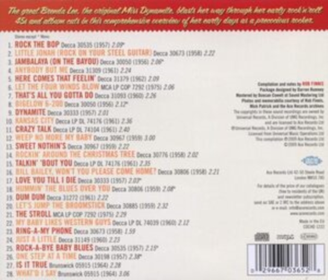 Queen of rock'n'roll, CD / Album Cd