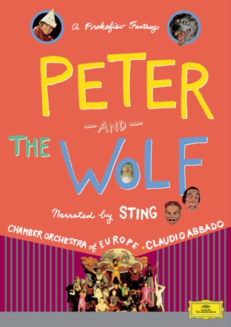 Peter and the Wolf: Narrated By Sting, DVD  DVD