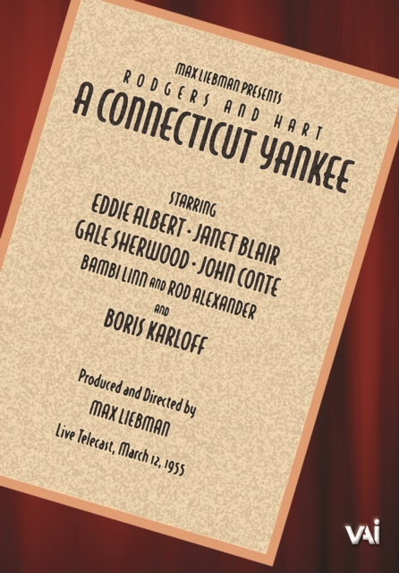 A   Connecticut Yankee, DVD DVD
