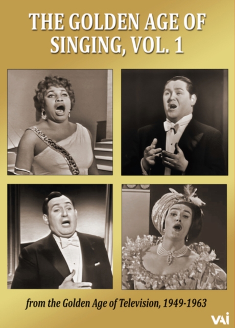 The Golden Age of Singing: Volume 1, DVD DVD