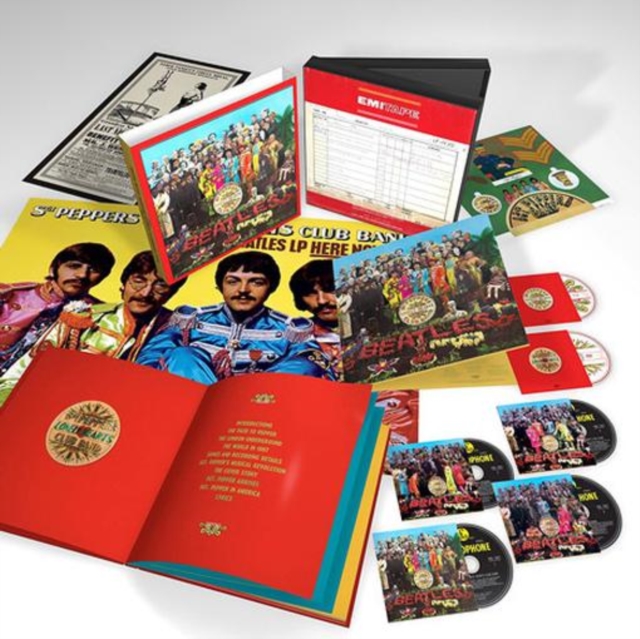 Sgt. Pepper's Lonely Hearts Club Band, CD / Box Set with DVD and Blu-ray Cd
