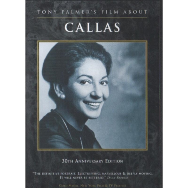 Maria Callas: La Divina - A Film By Tony Palmer, DVD DVD