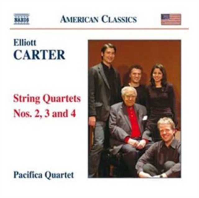 Elliott Carter: String Quartets Nos. 2, 3 and 4, CD / Album Cd