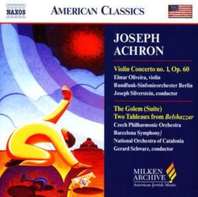 Violin Concerto No. 1, the Golem, Two Tableaux (Schwarz), CD / Album Cd