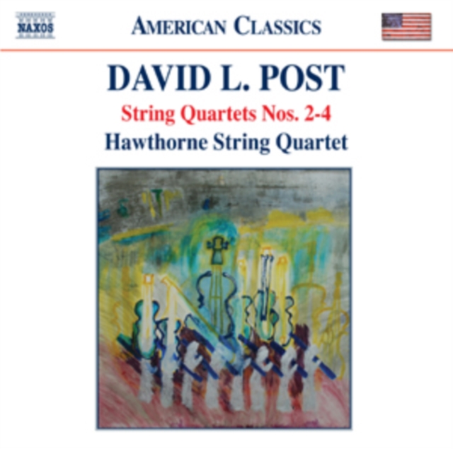 David L. Post: String Quartets Nos. 2-4, CD / Album Cd