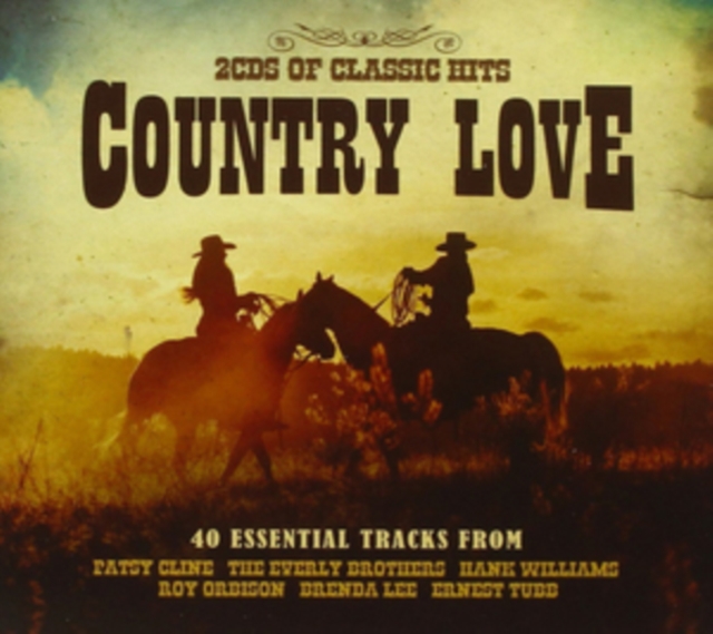 Country Love: 40 Essential Tracks, CD / Album Cd