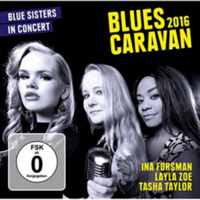 Blues Caravan 2016: Blue Sisters in Concert, DVD DVD