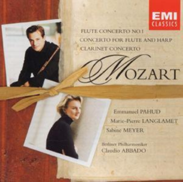 Flute Concerto No. 1 / Concerto for Flute & Harp / Clarinet Conce, CD / Album Cd