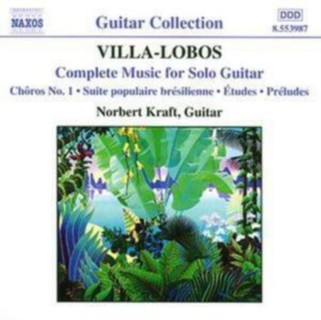 Complete Music for Solo Guitar (Kraft), CD / Album Cd