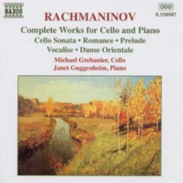 Complete Works for Cello and Piano, CD / Album Cd