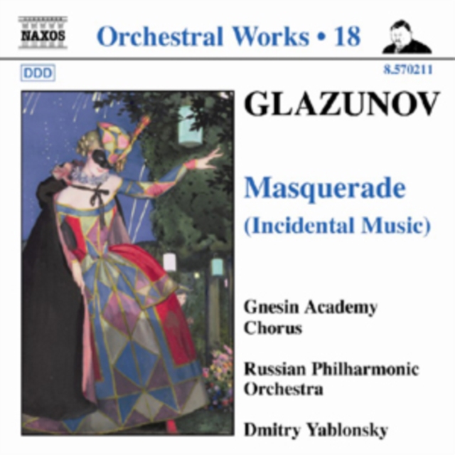 Alexander Konstantinovich Glazunov: Masquerade, CD / Album Cd
