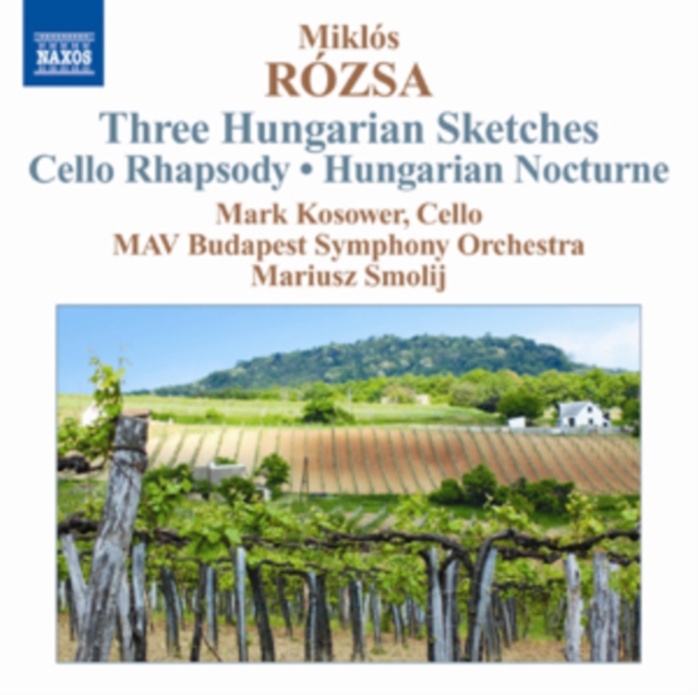 Miklos Rozsa: Three Hungarian Sketches/Cello Rhapsody/..., CD / Album Cd