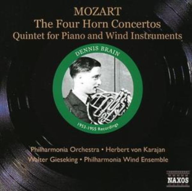 Horn Concertos 1 - 4, Piano and Wind Quintet (Von Karajan), CD / Album Cd