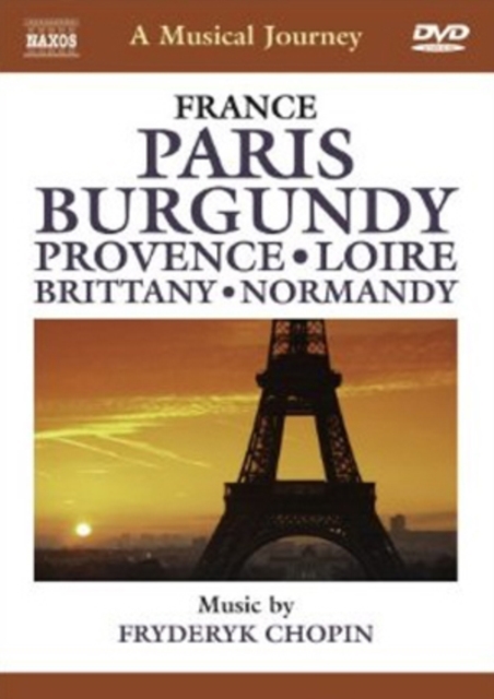 A   Musical Journey: France - Paris, Burgundy, Provence,..., DVD DVD