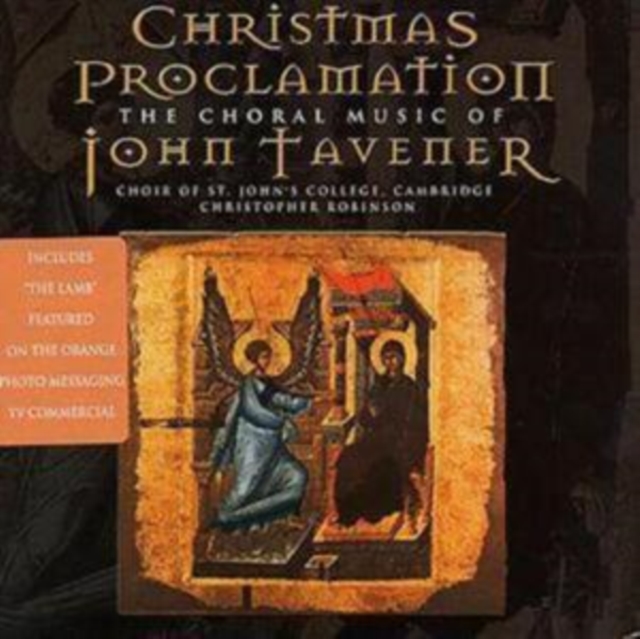 Christmas Proclamation - Song for Athene/Svyati, CD / Album Cd