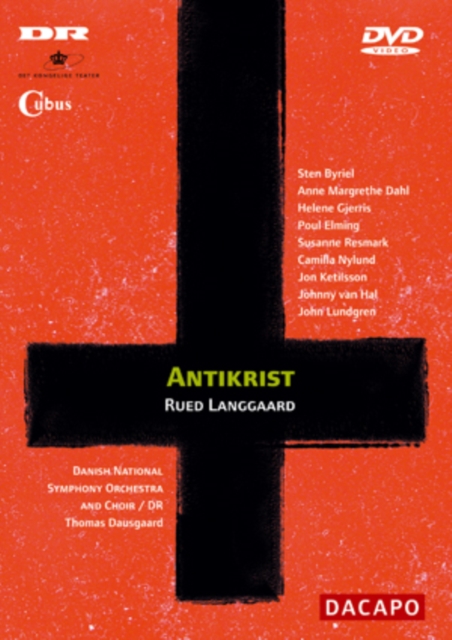 AntiKrist: Royal Danish Opera (Dausgaard), DVD DVD
