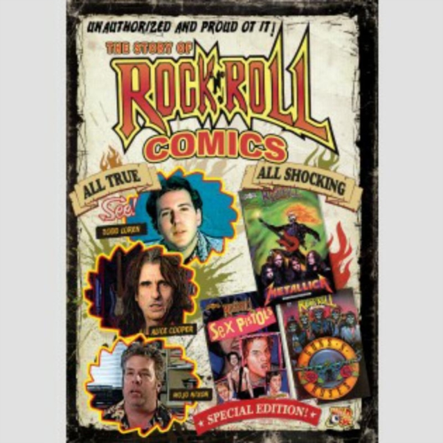The Story of Rock 'N' Roll Comics, DVD DVD