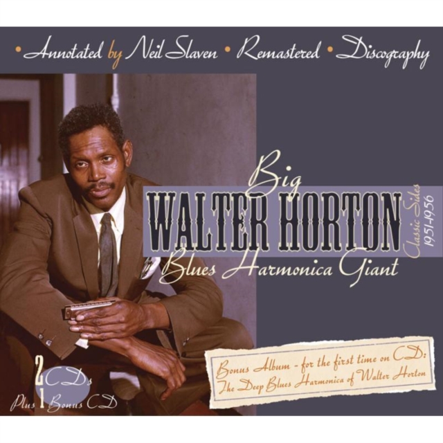 Blues Harmonica Giant: Classic Sides 1951-1956, CD / Album Cd