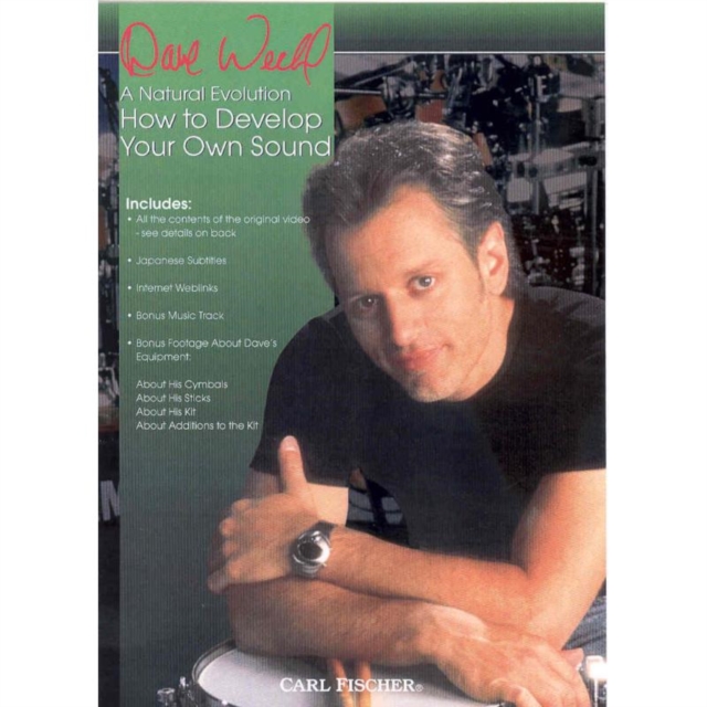 Dave Weckl: A Natural Evolution - How to Develop Your Own Sound, DVD  DVD