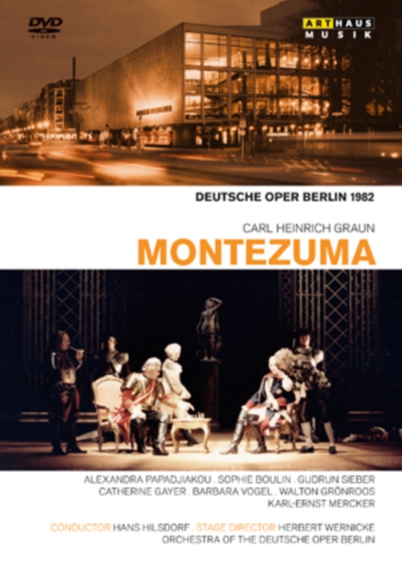 Montezuma: Deutsche Oper Berlin (Hilsdorf), DVD DVD