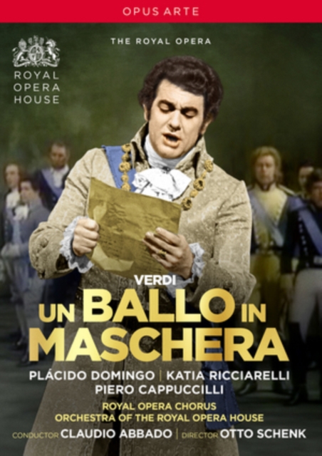 Un Ballo in Maschera: Royal Opera House (Abbado), DVD DVD
