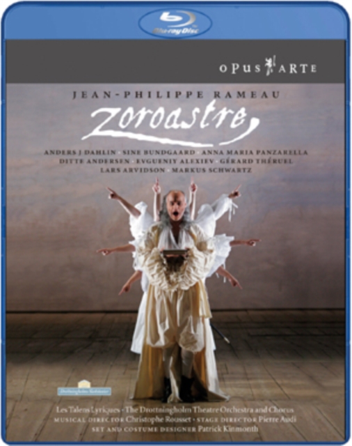 Zoroastre: Drottningholms Slottsteater, Blu-ray BluRay