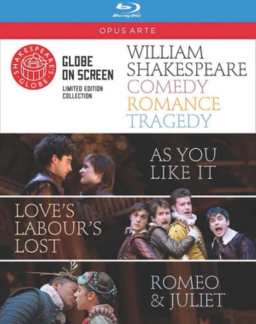 Shakespeare's Globe: Comedy, Romance, Tragedy, Blu-ray BluRay