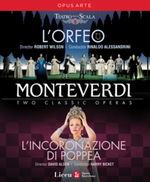 Monteverdi: Two Classic Operas, Blu-ray BluRay