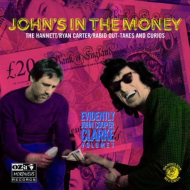 John's in the Money: Evidently John Cooper Clarke, CD / Album Cd