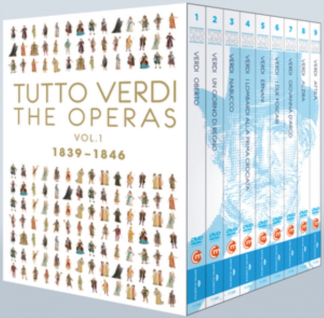 Tutto Verdi: The Operas Volume 1 - 1839-1846, DVD DVD