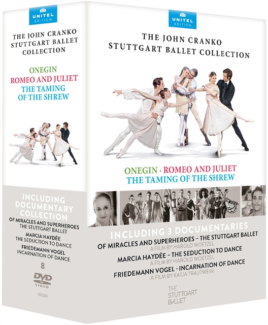 The John Cranko Stuttgart Ballet Collection, DVD DVD