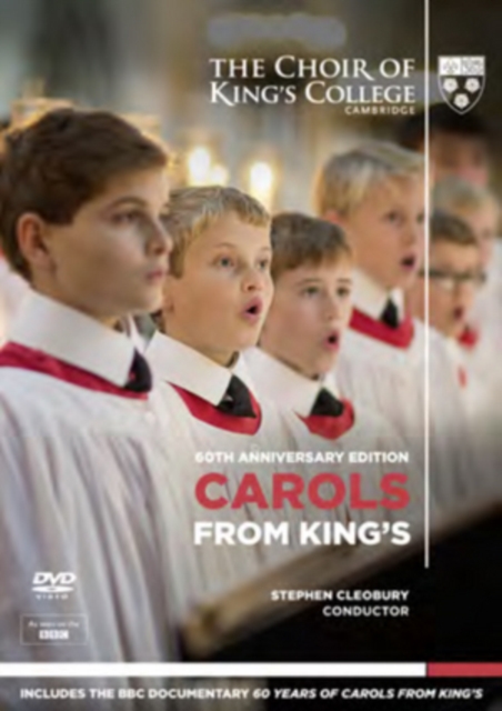 Carols from King's: The Choir of King's College Cambridge, DVD DVD