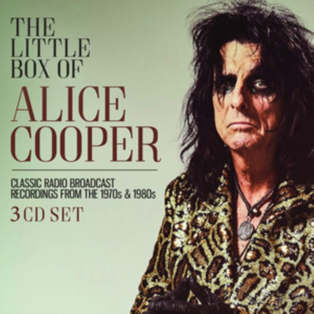 The Little Box of Alice Cooper: Classic Radio Broadcast Recordings from the 1970s & 1980s, CD / Box Set Cd
