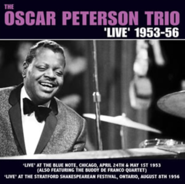 The Oscar Peterson Trio 'Live' 1953-56, CD / Album Cd